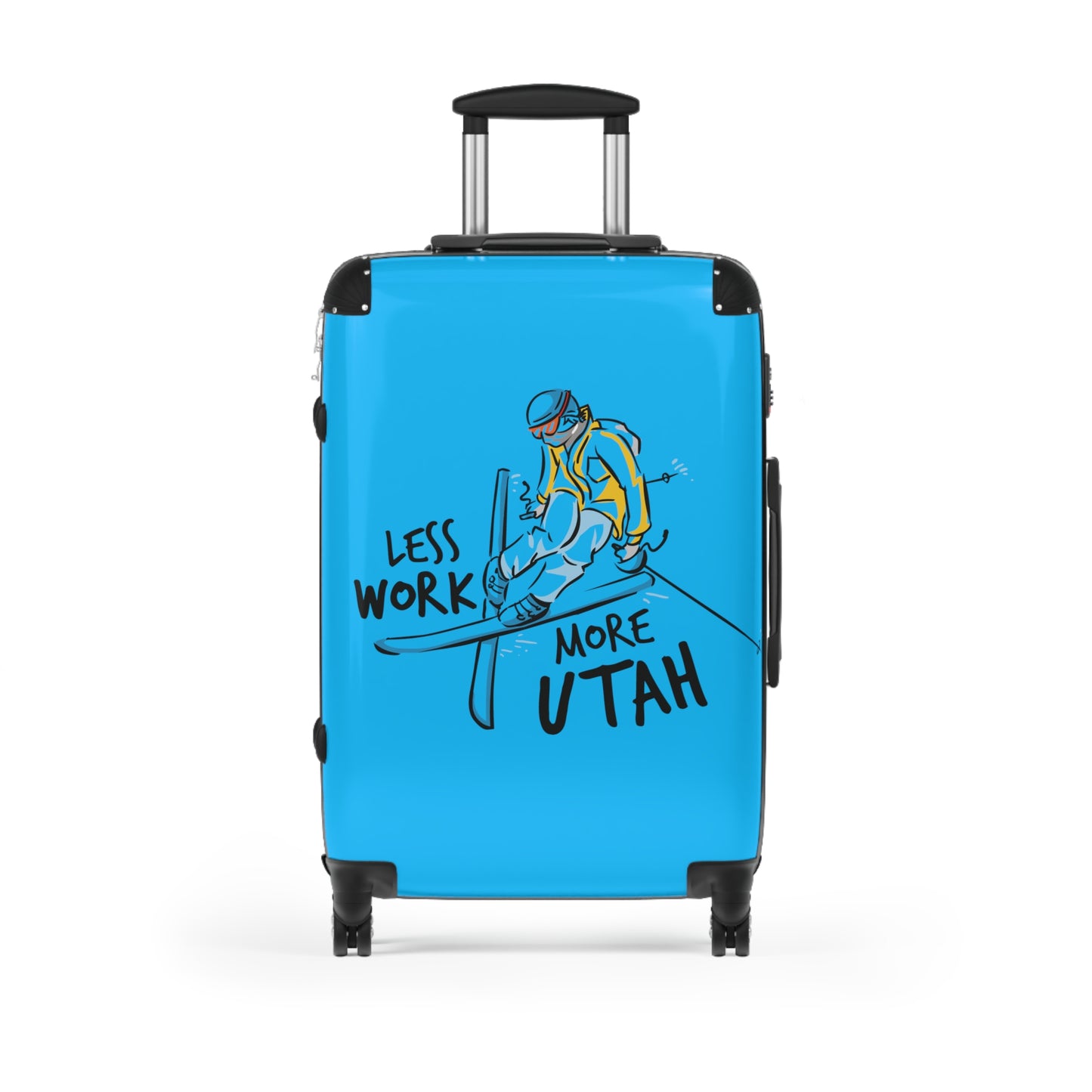 Less Work More Utah Custom Luggage