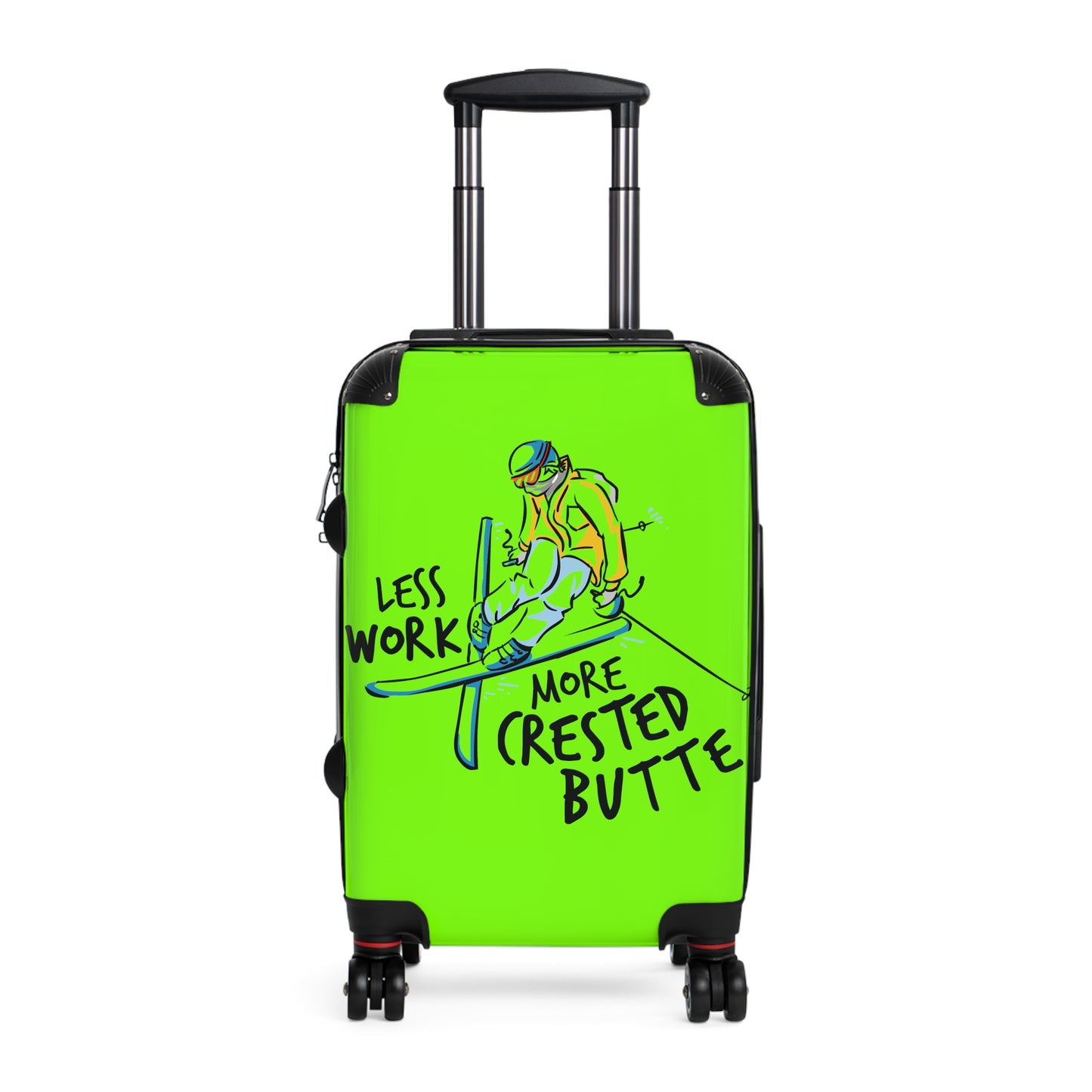 Less Work More Crested Butte Custom Luggage