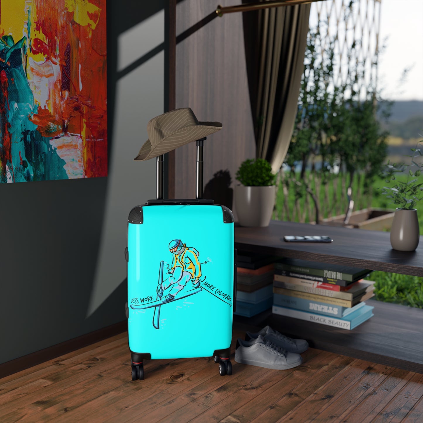 Less Work More Colorado Custom Luggage
