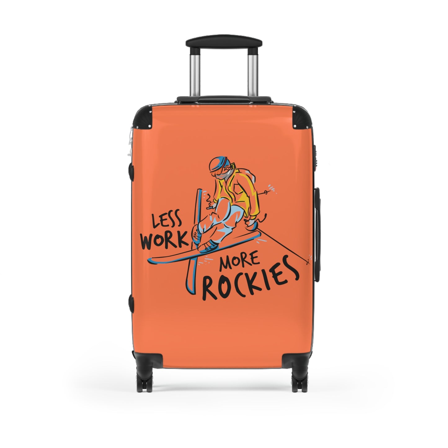 Less Work More Rockies Custom Luggage