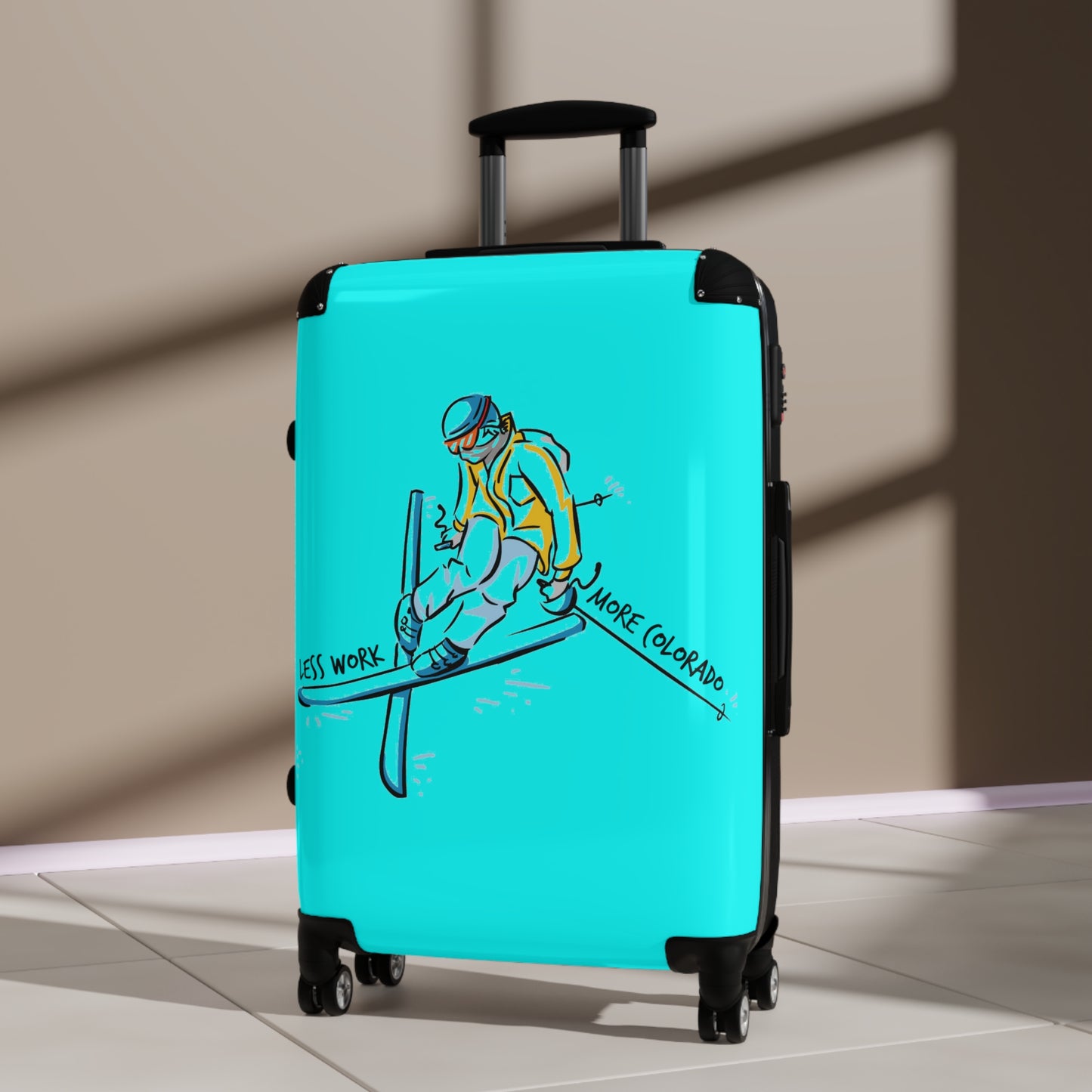 Less Work More Colorado Custom Luggage