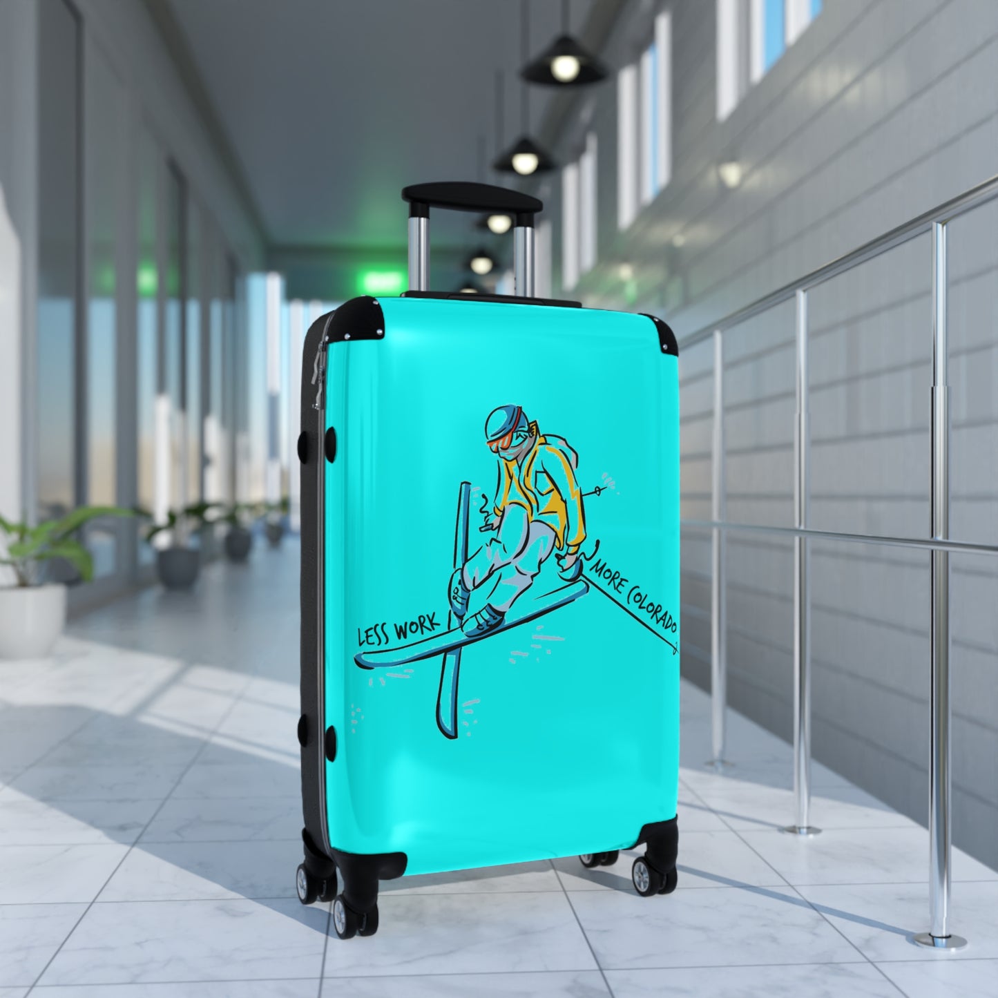 Less Work More Colorado Custom Luggage