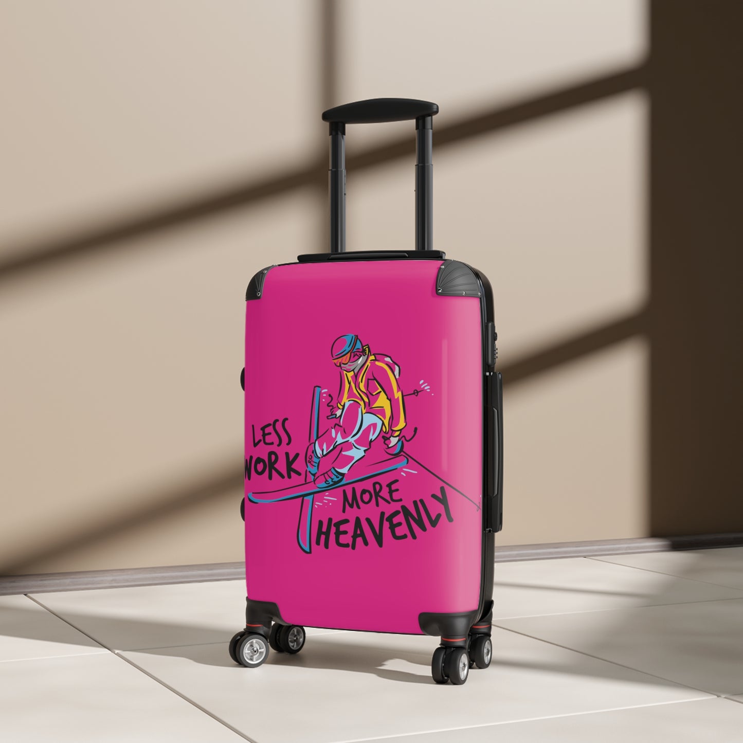 Less Work More Heavenly Custom Luggage