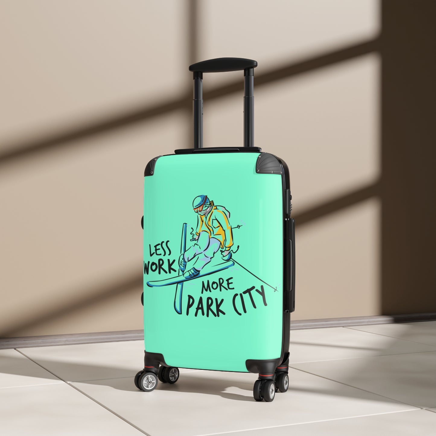 Less Work More Park City Custom Luggage