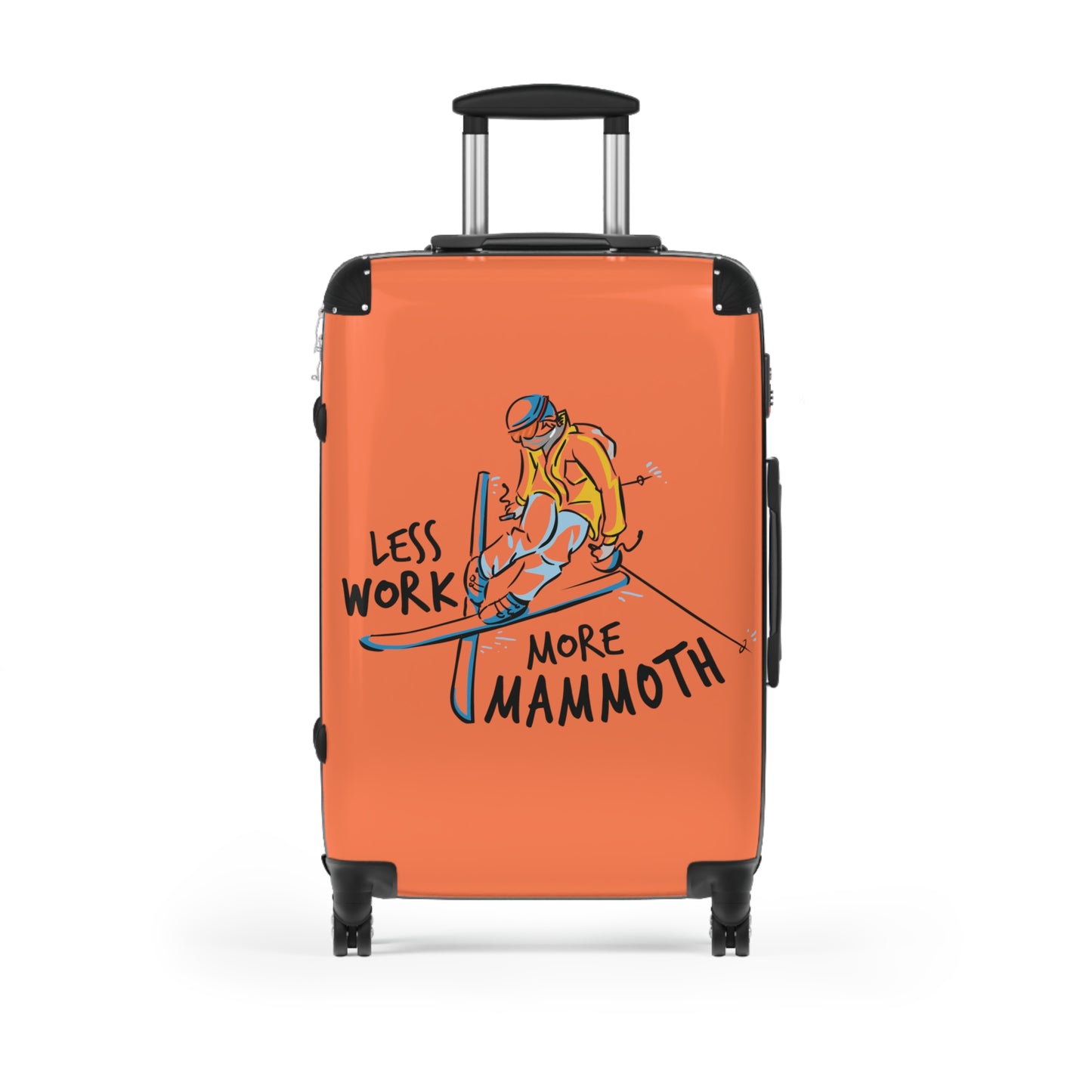 Less Work More Mammoth Custom Luggage