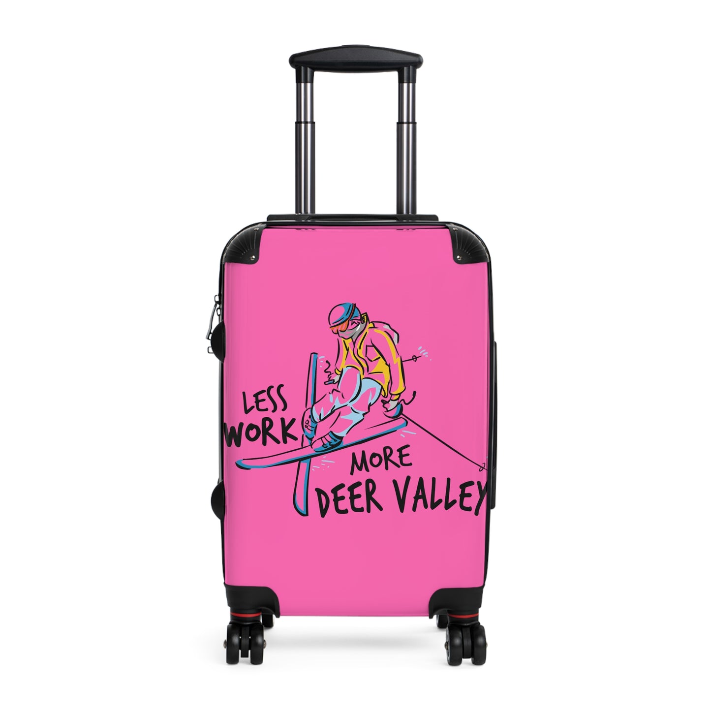 Less Work More Deer Valley Custom Luggage