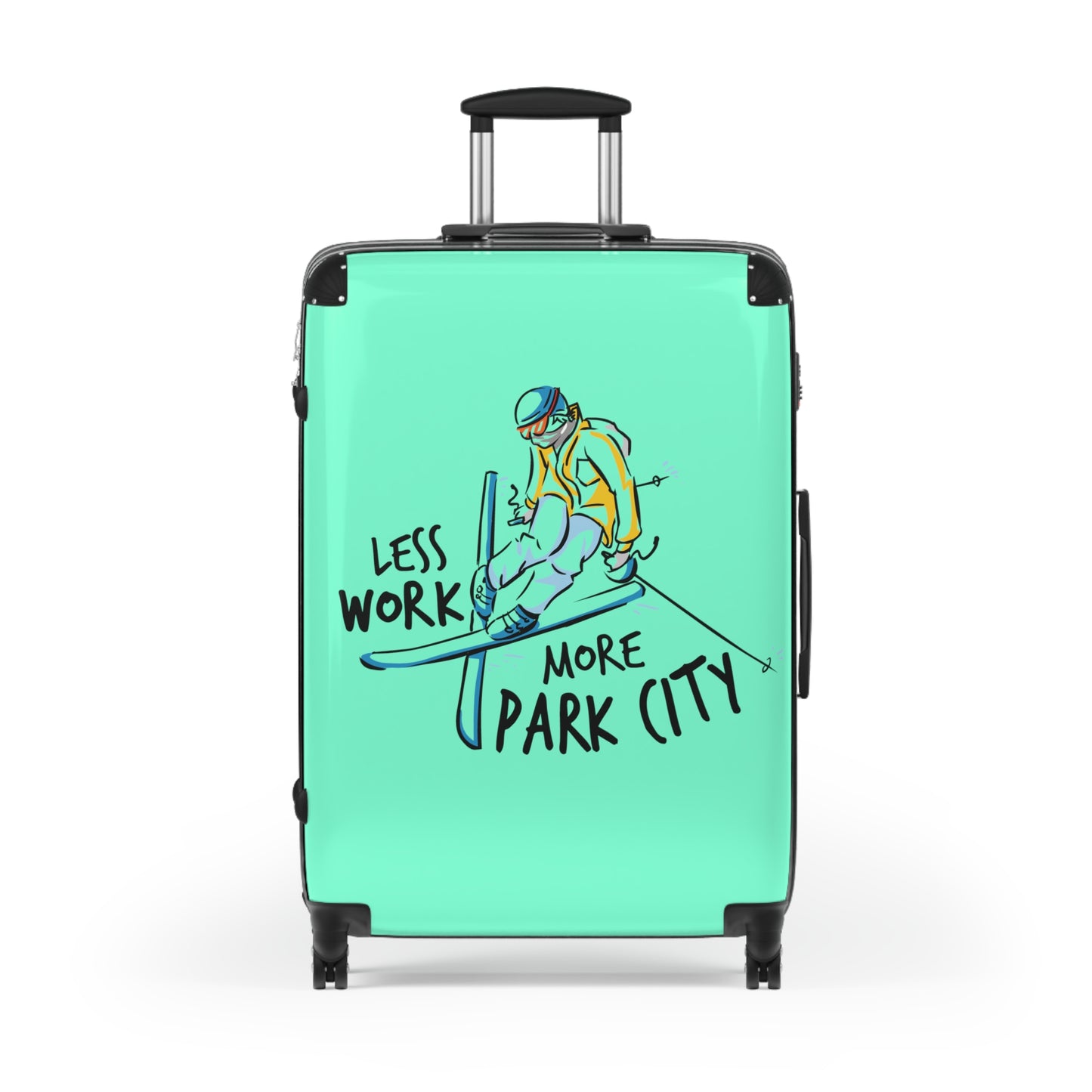 Less Work More Park City Custom Luggage