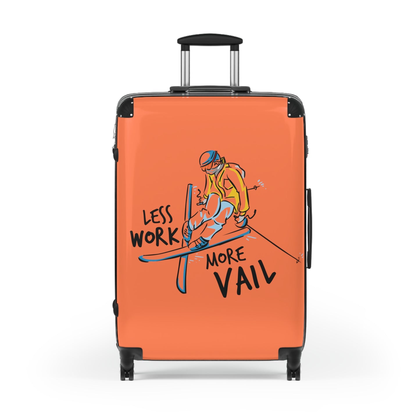 Less Work More Vail Custom Luggage
