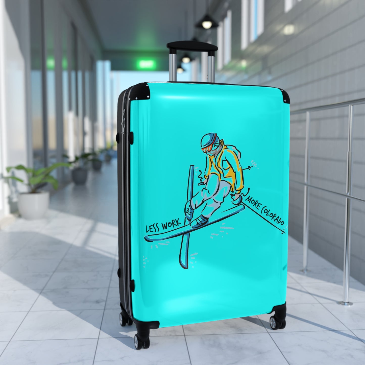 Less Work More Colorado Custom Luggage
