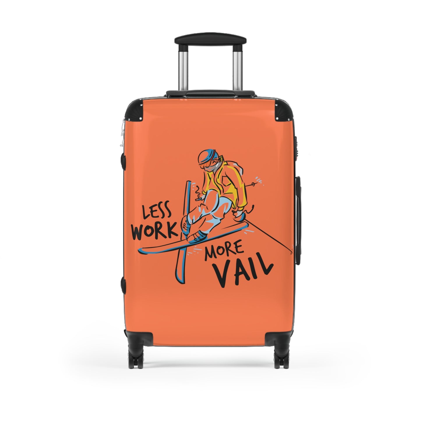 Less Work More Vail Custom Luggage