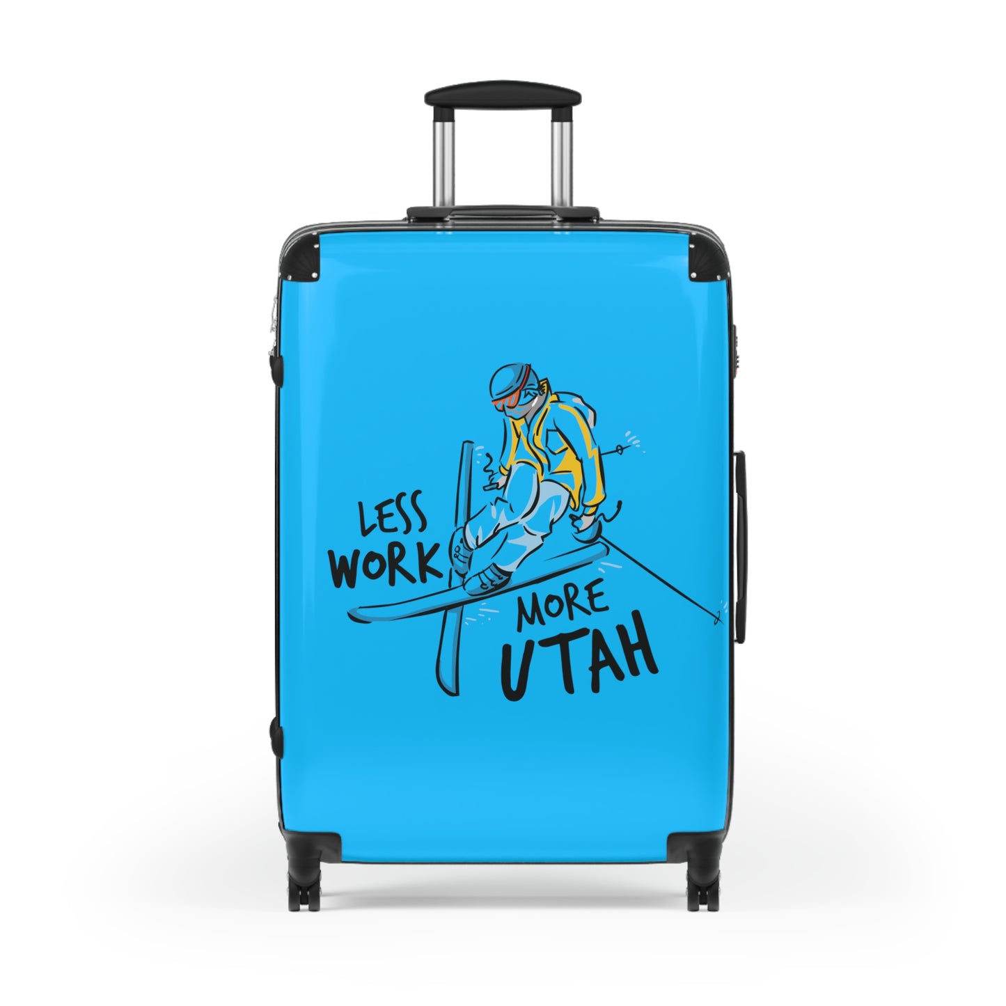 Less Work More Utah Custom Luggage
