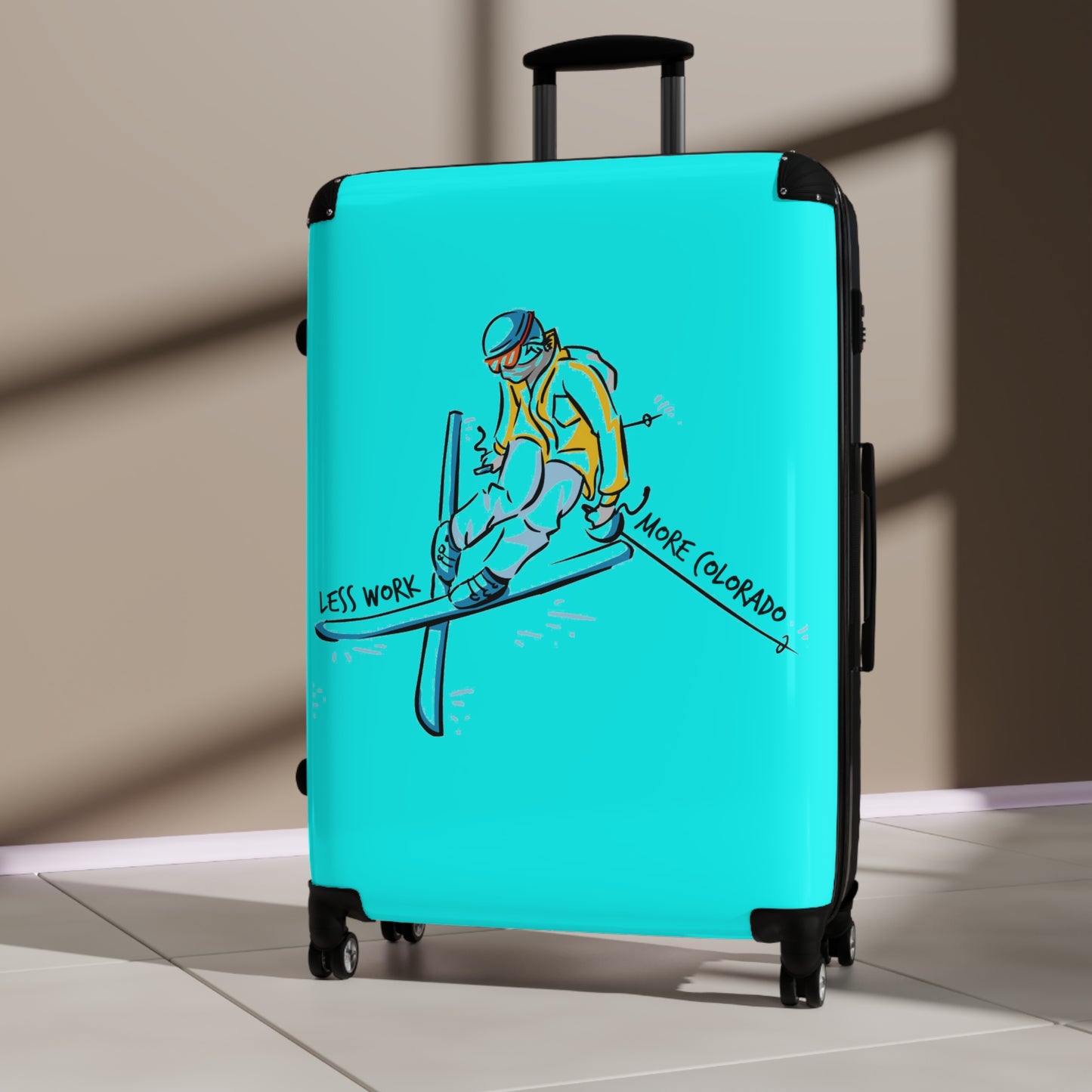 Less Work More Colorado Custom Luggage