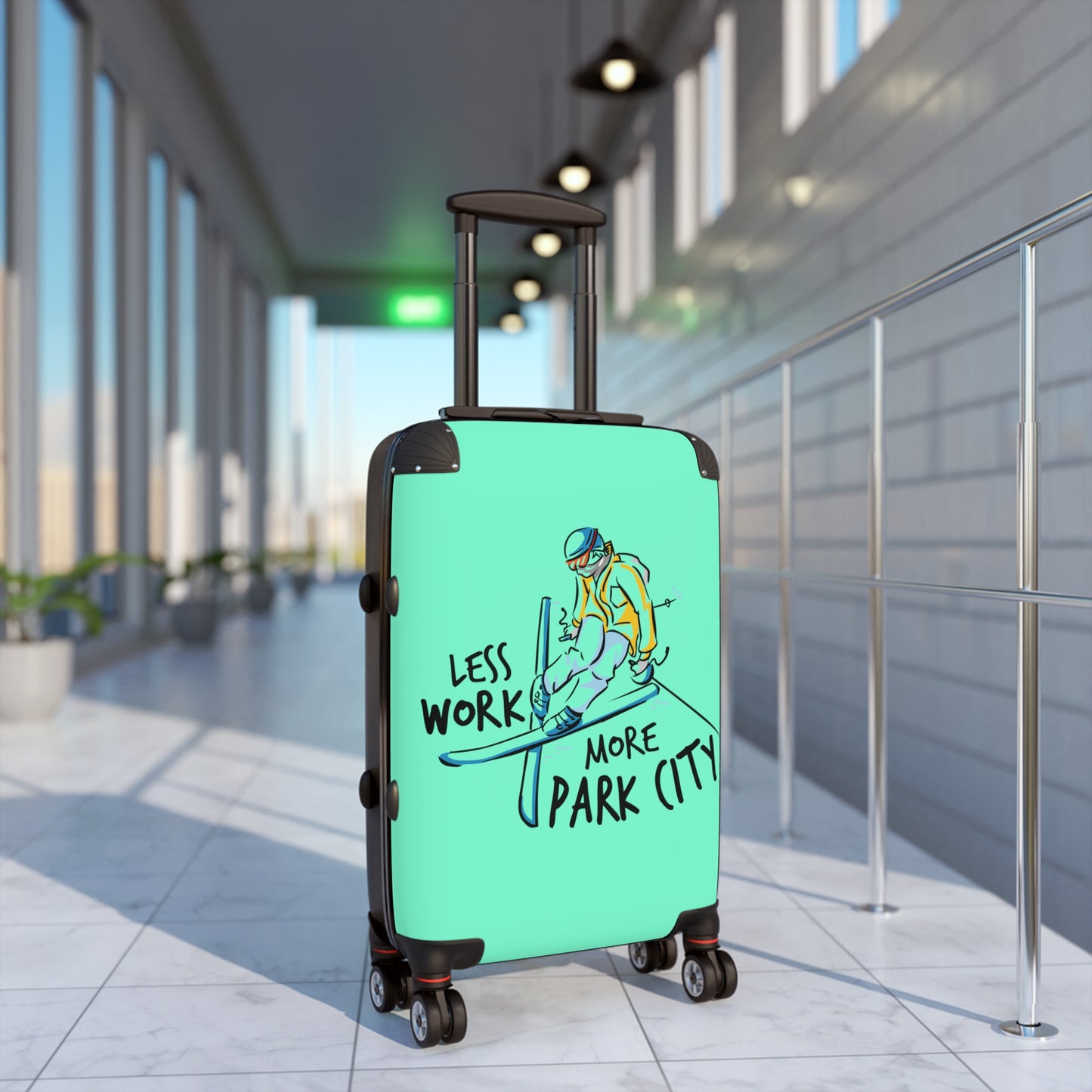 Less Work More Park City Custom Luggage