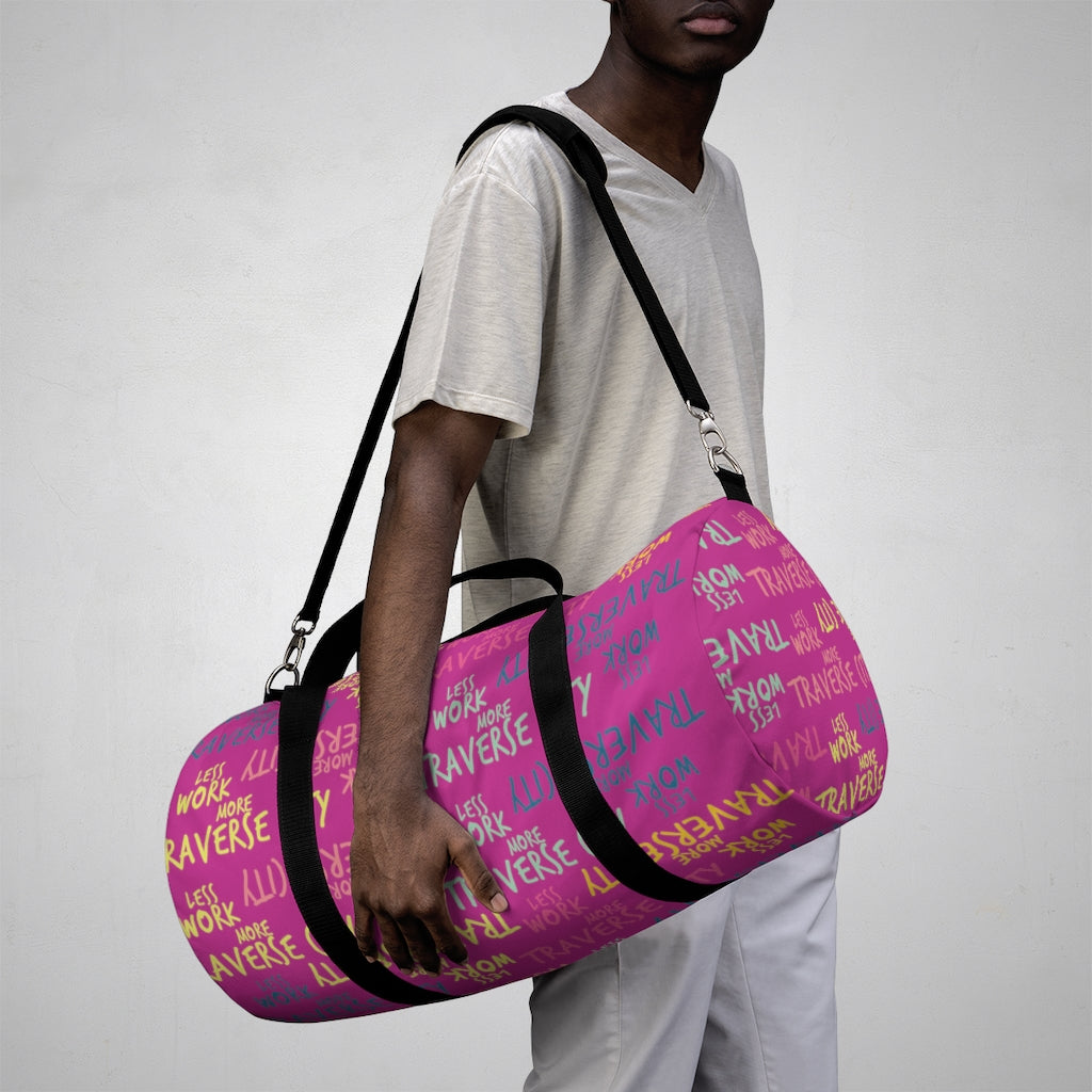 Less Work More Traverse City™ Carry Everything Multi-Color Duffel Bag