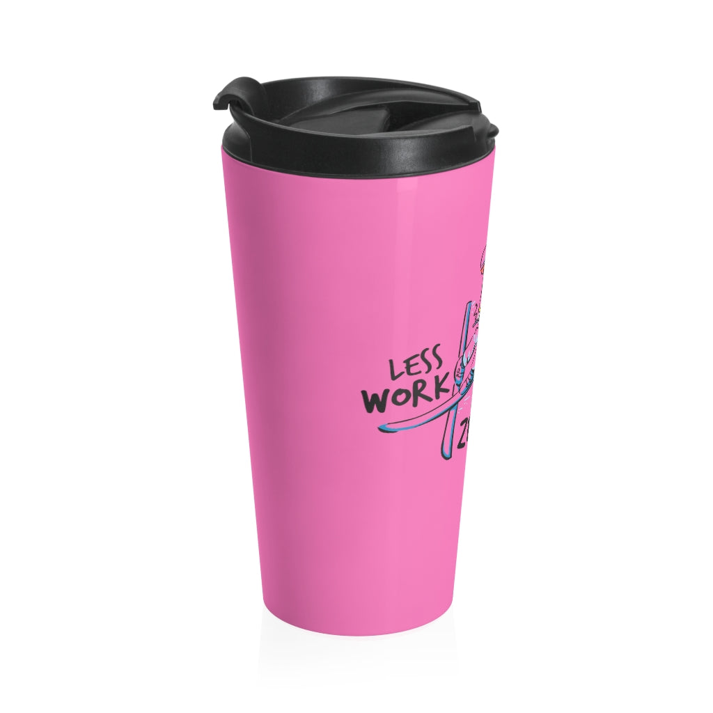 Less Work More Zermatt™ Stainless Steel Travel Tumbler