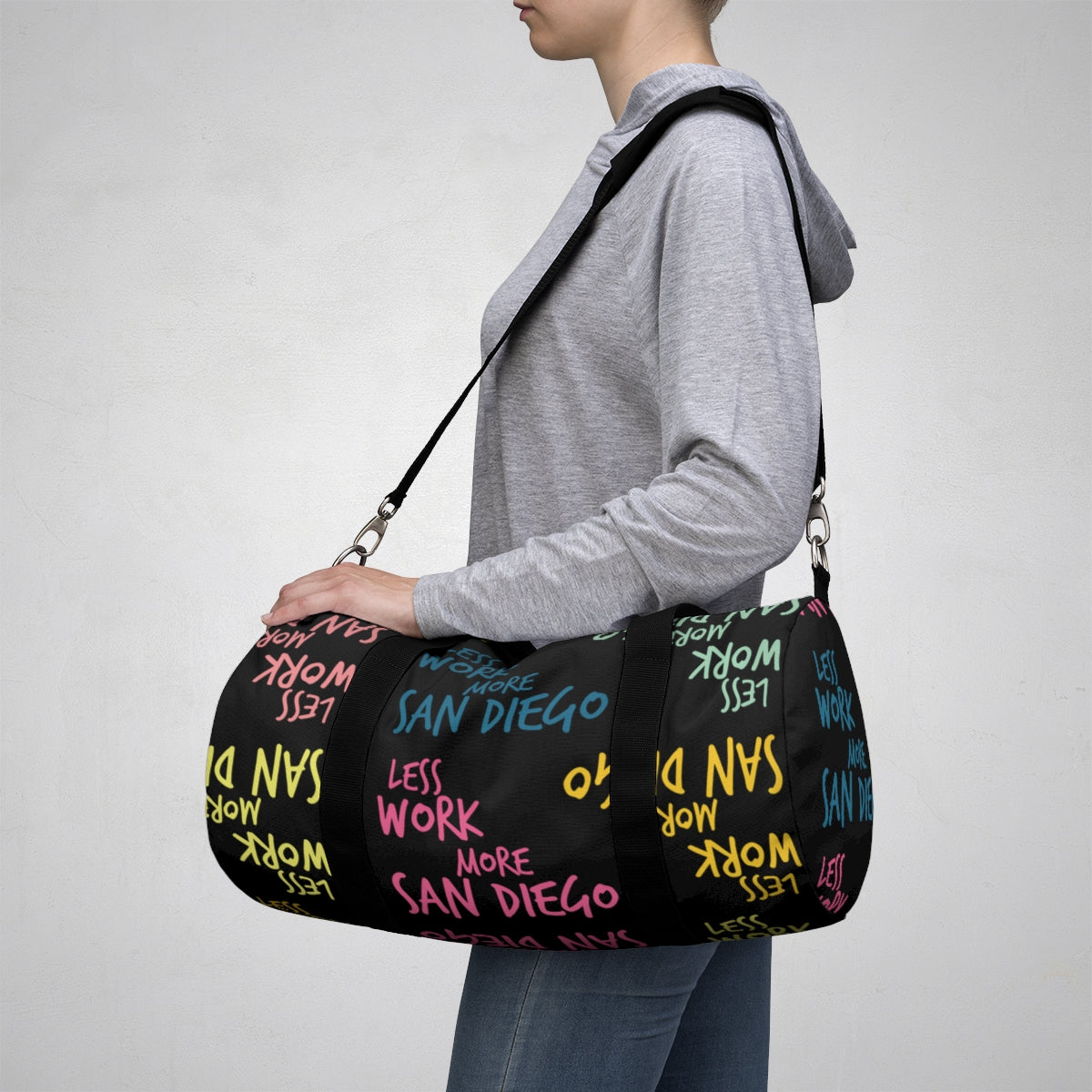 Less Work™ More San Diego Duffel Bag