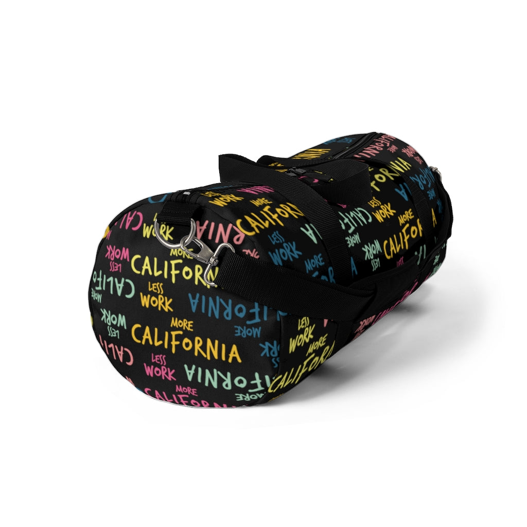Less Work More California™ Multi-Pattern Carry Everything Duffel Bag