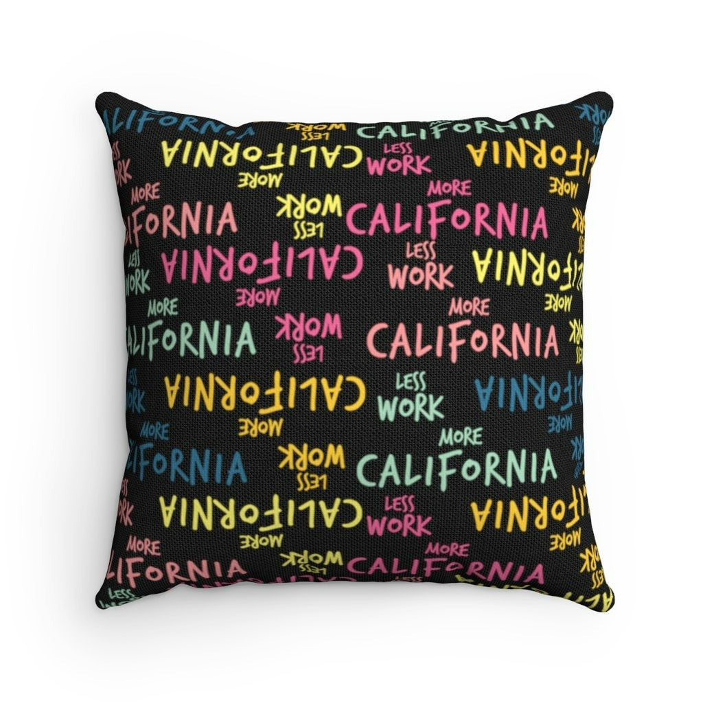 Less Work More California™ Multi Pattern Statement Pillow