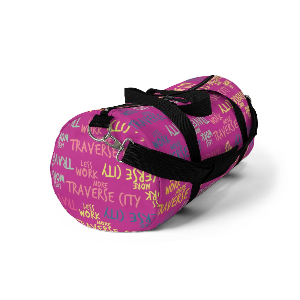 Less Work More Traverse City™ Carry Everything Multi-Color Duffel Bag