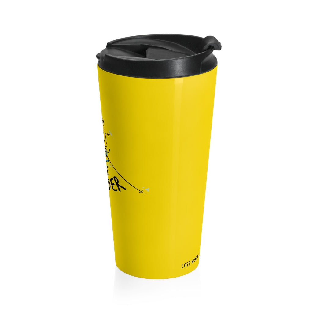 Less Work More Powder™ Stainless Steel Travel Tumbler