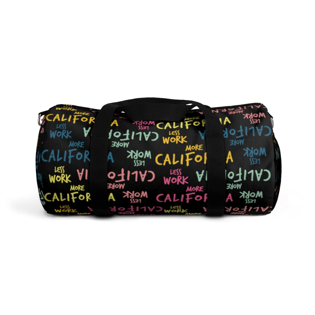 Less Work More California™ Multi-Pattern Carry Everything Duffel Bag