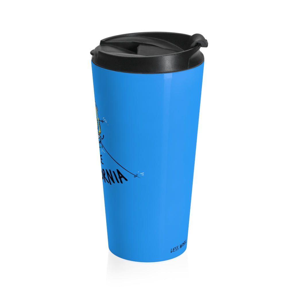 Less Work More California™ Stainless Steel Travel Tumbler