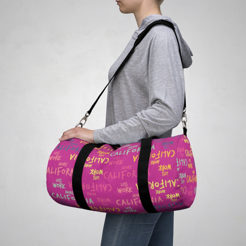 Less Work More California™ Carry Everything Multi-Color Duffel Bag
