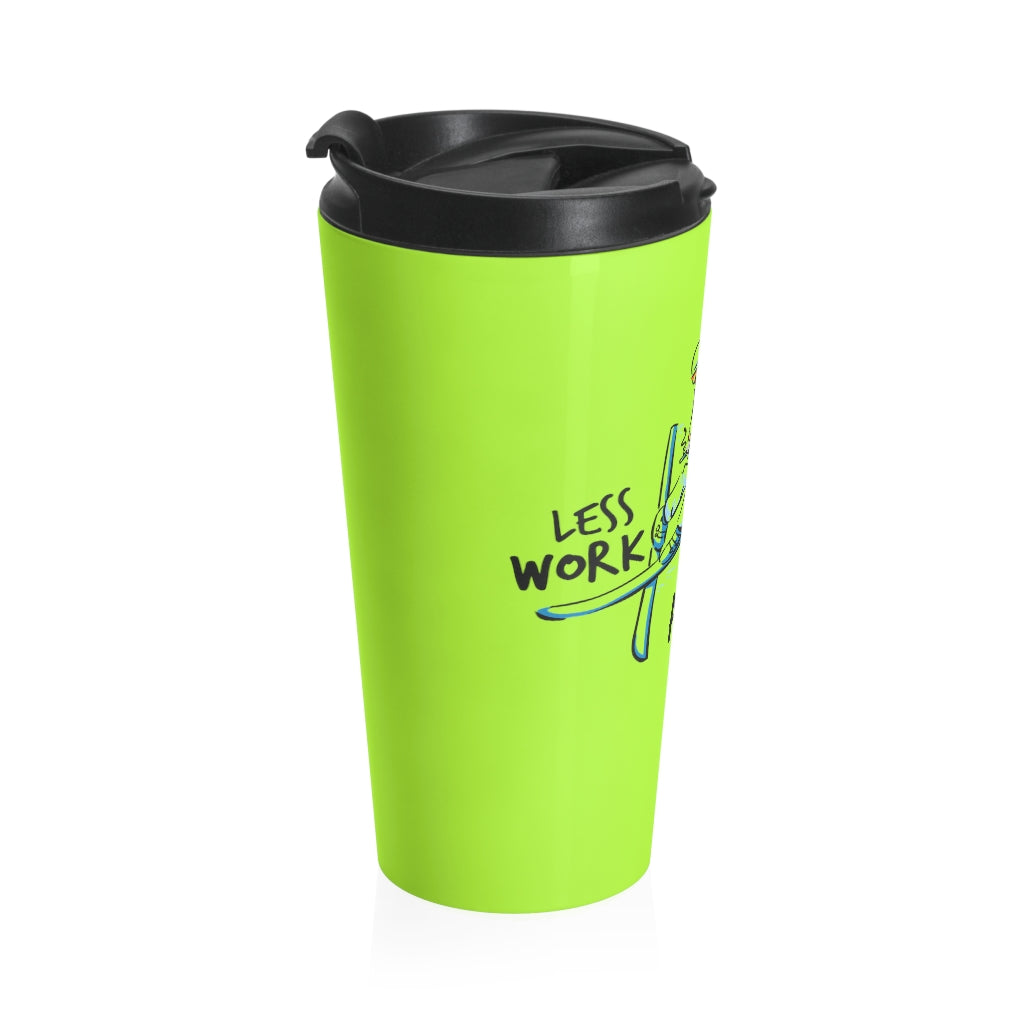 Less Work More Aspen™ Stainless Steel Travel Tumbler