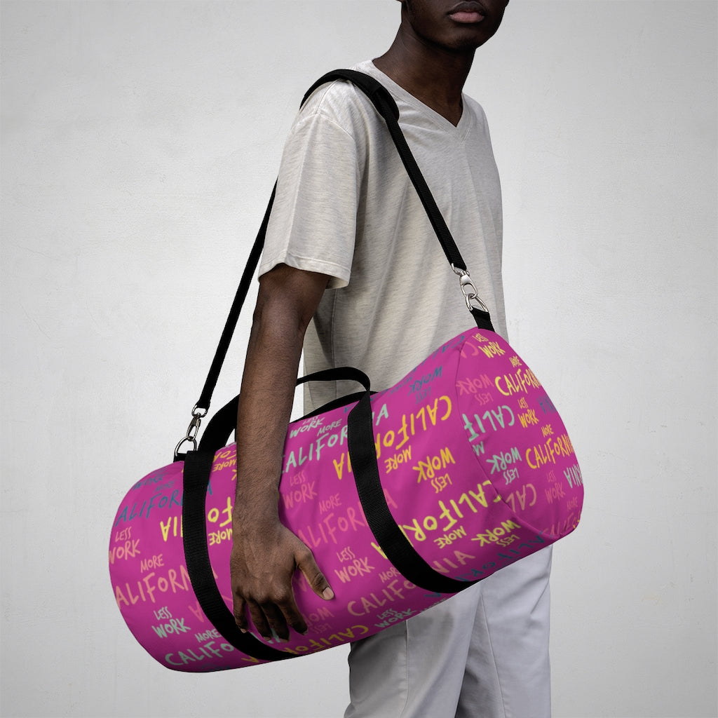 Less Work More California™ Carry Everything Multi-Color Duffel Bag