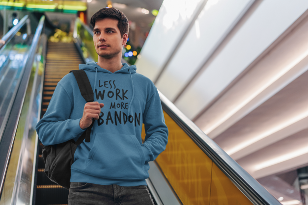 LESS WORK MORE BANDON™ Unisex Hoodie