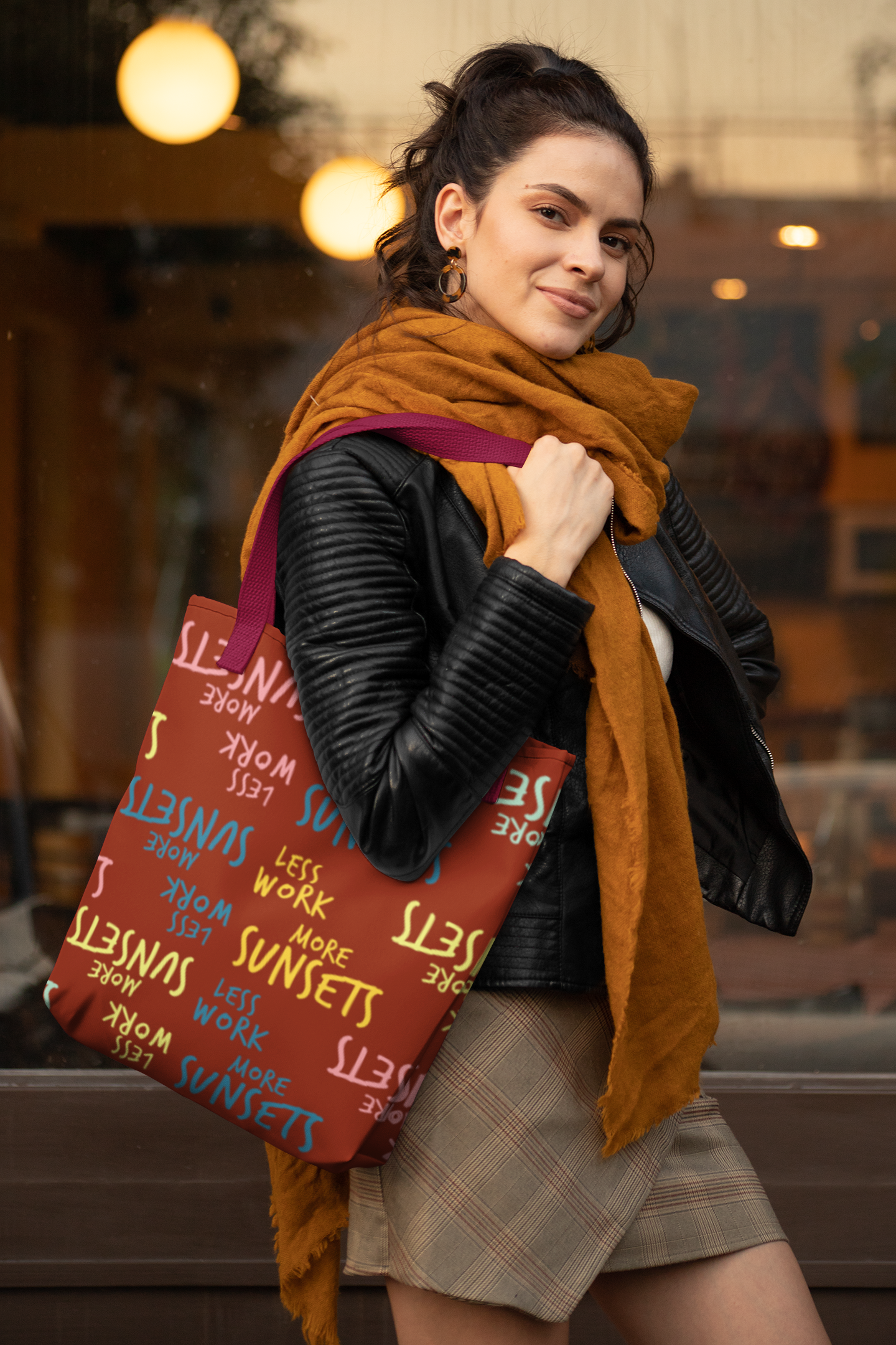 Less Work More Sunsets™ Carry Everything Tote Bag