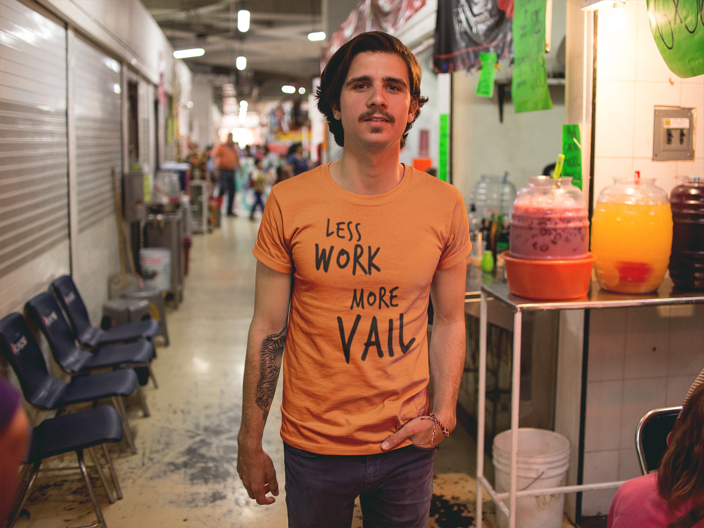 Less Work More Vail™ Super Soft Unisex t-shirt