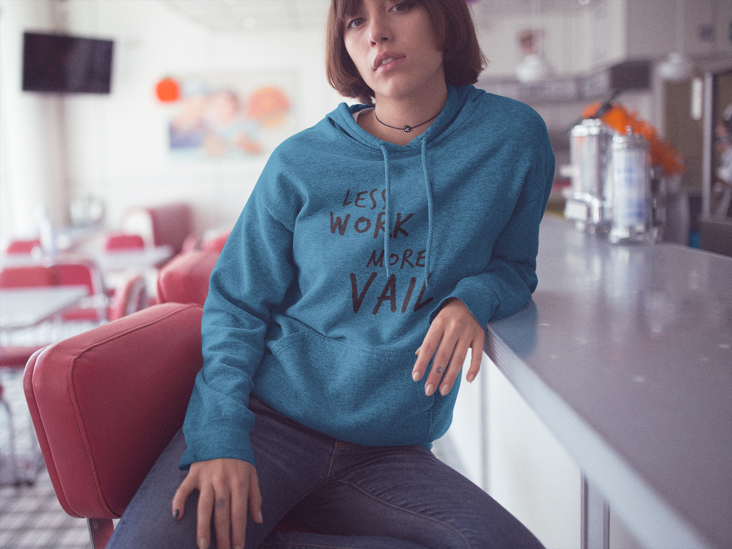 Less Work More Vail™ Mountain Unisex Hoodie