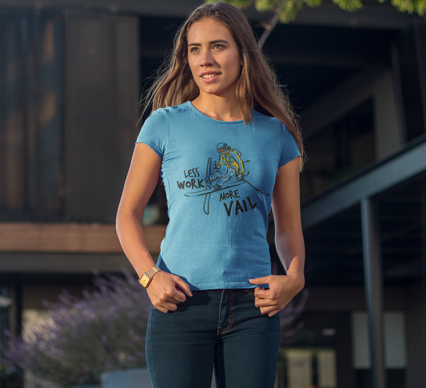 Less Work More Vail™ Women's Tee