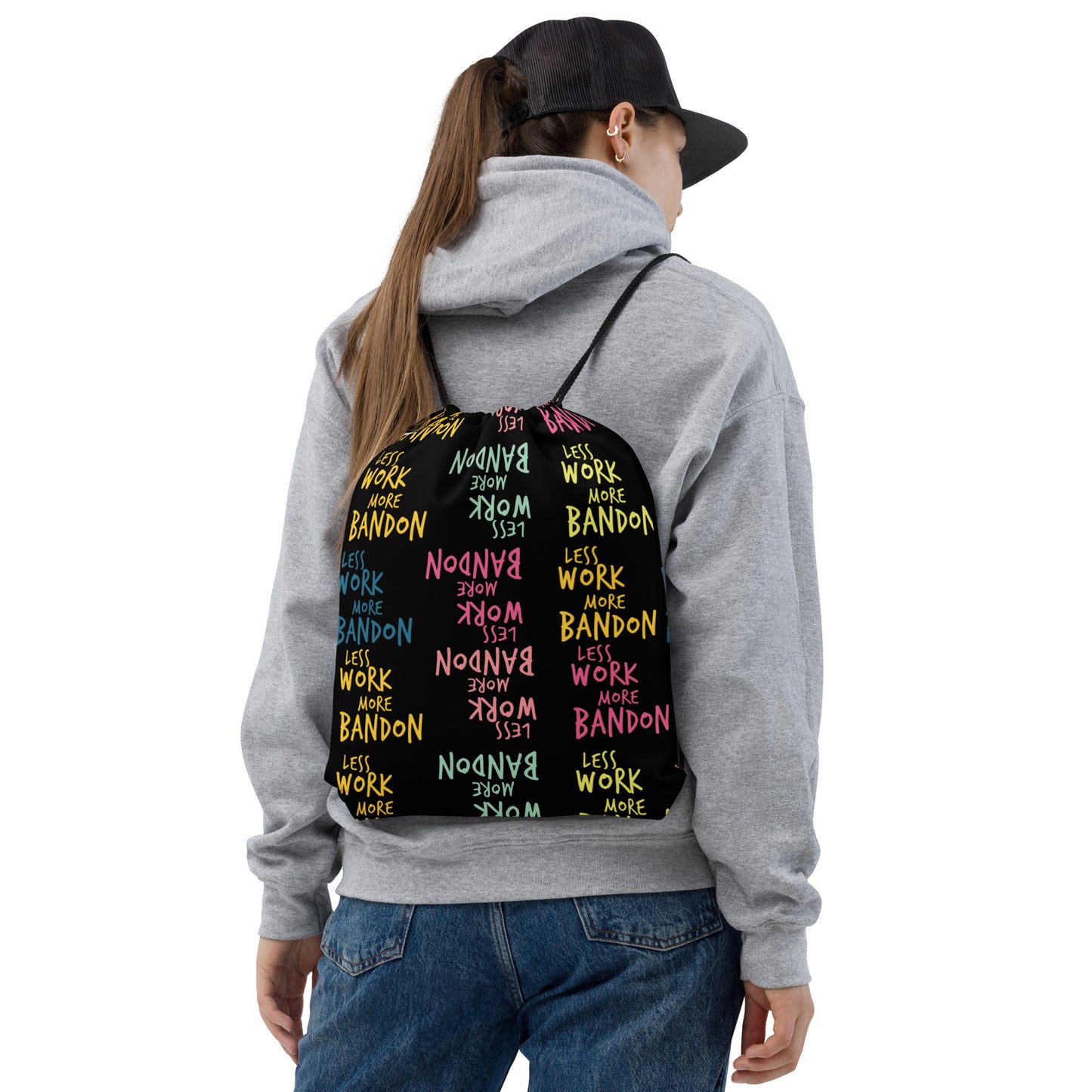 Less Work™ More Bandon Look Sharp Drawstring bag