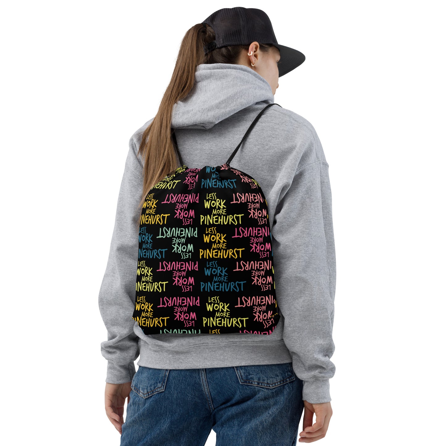 Less Work™ More Pinehurst Look Sharp Drawstring bag