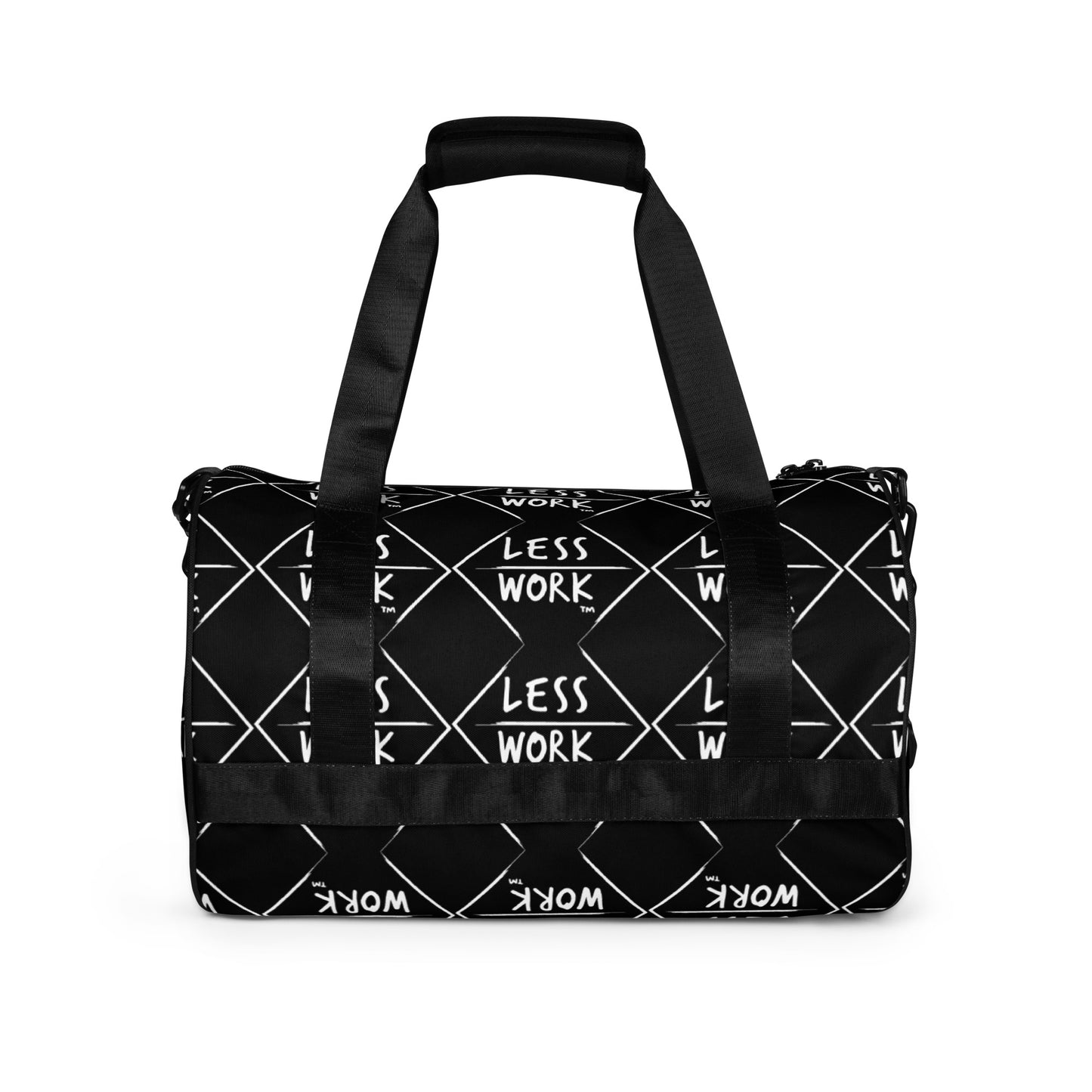LESS WORK Roadmap of Life gym bag