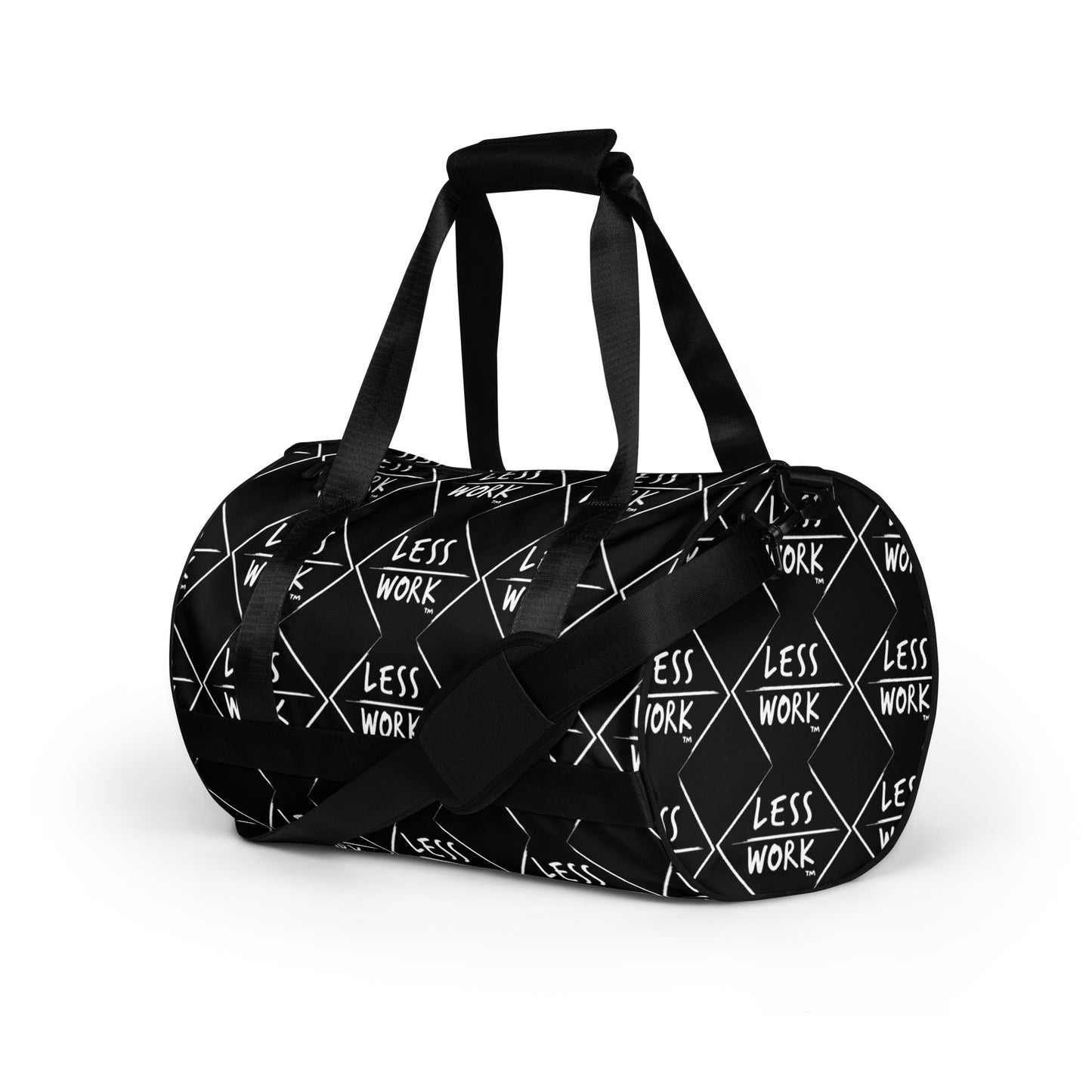 LESS WORK Roadmap of Life gym bag