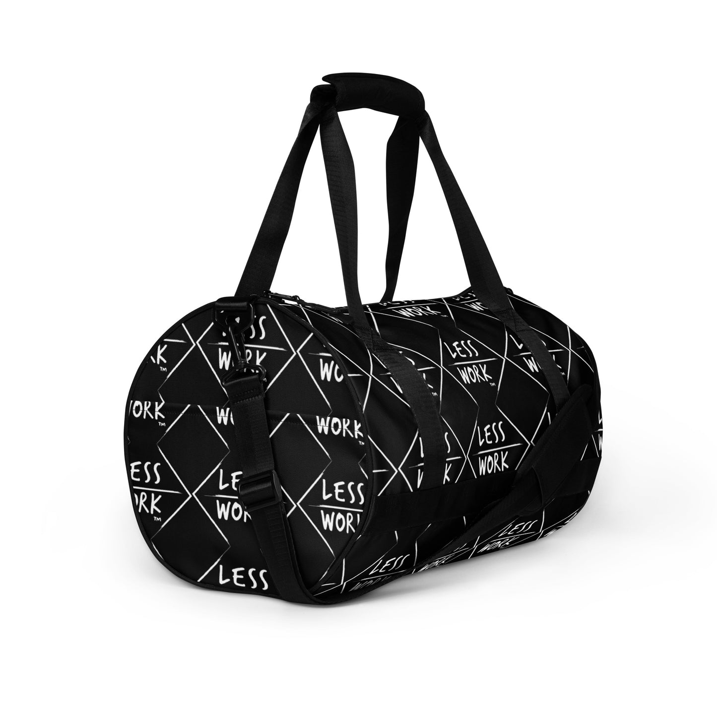 LESS WORK Roadmap of Life gym bag