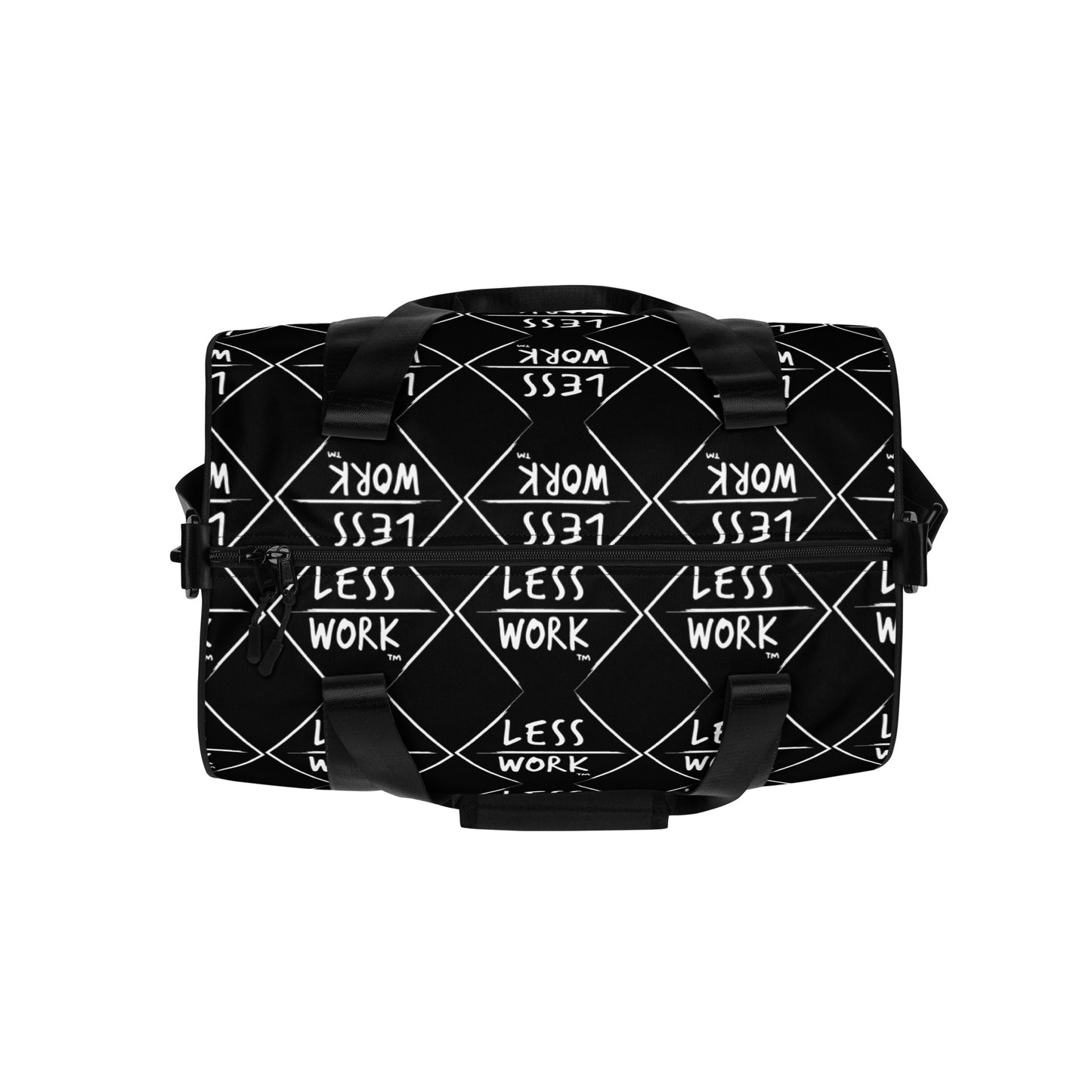 LESS WORK Roadmap of Life gym bag