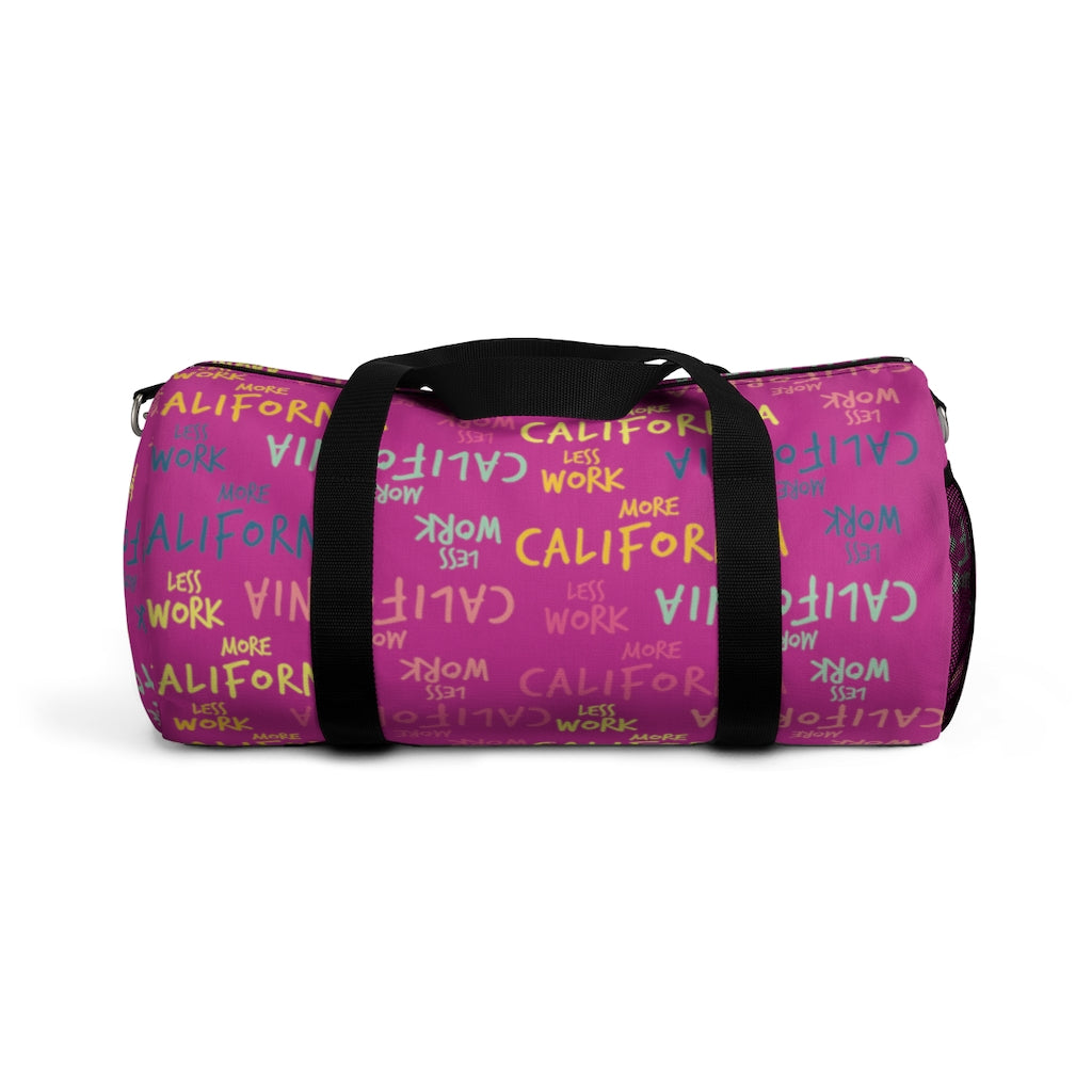Less Work More California™ Carry Everything Multi-Color Duffel Bag