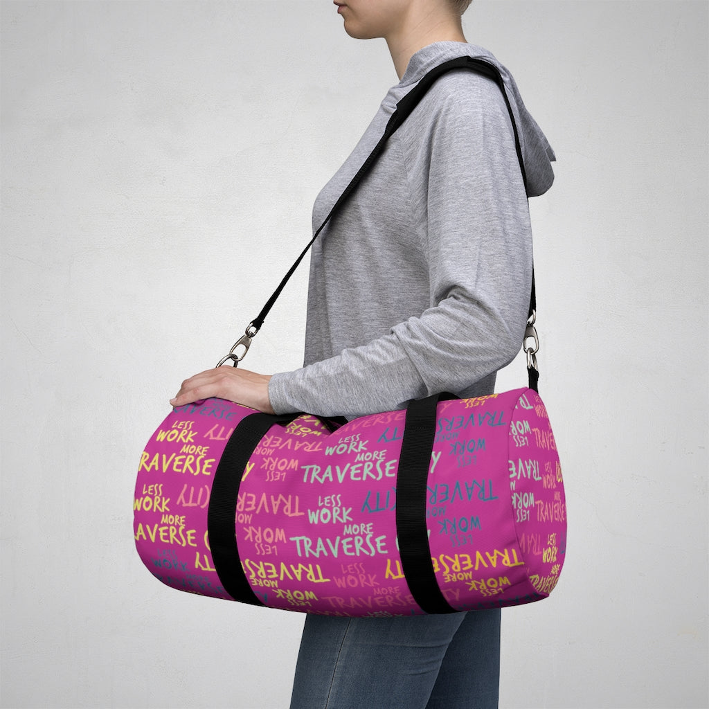 Less Work More Traverse City™ Carry Everything Multi-Color Duffel Bag