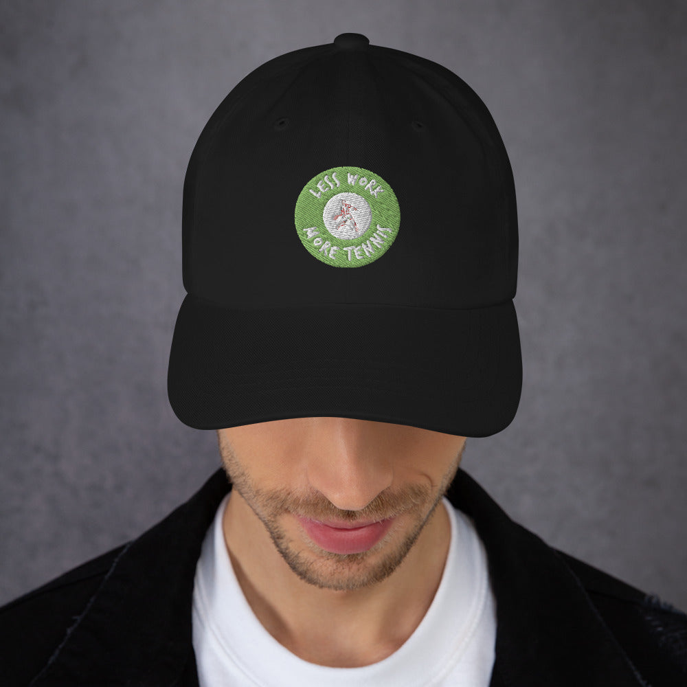 Less Work More Tennis Classic hat