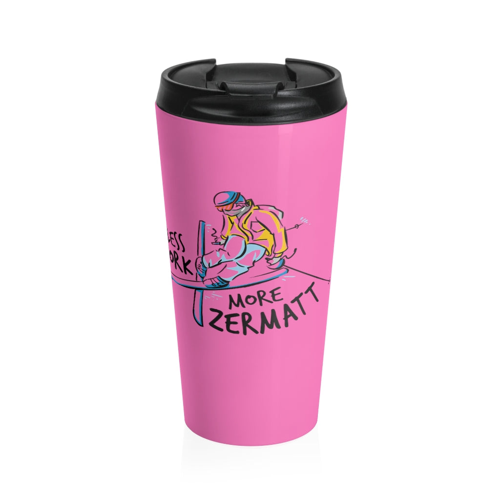 Less Work More Zermatt™ Stainless Steel Travel Tumbler