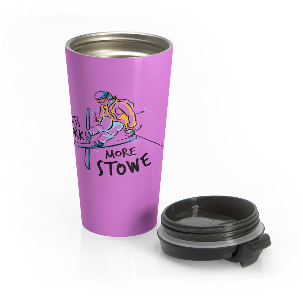 Less Work More Stowe™ Stainless Steel Travel Tumbler