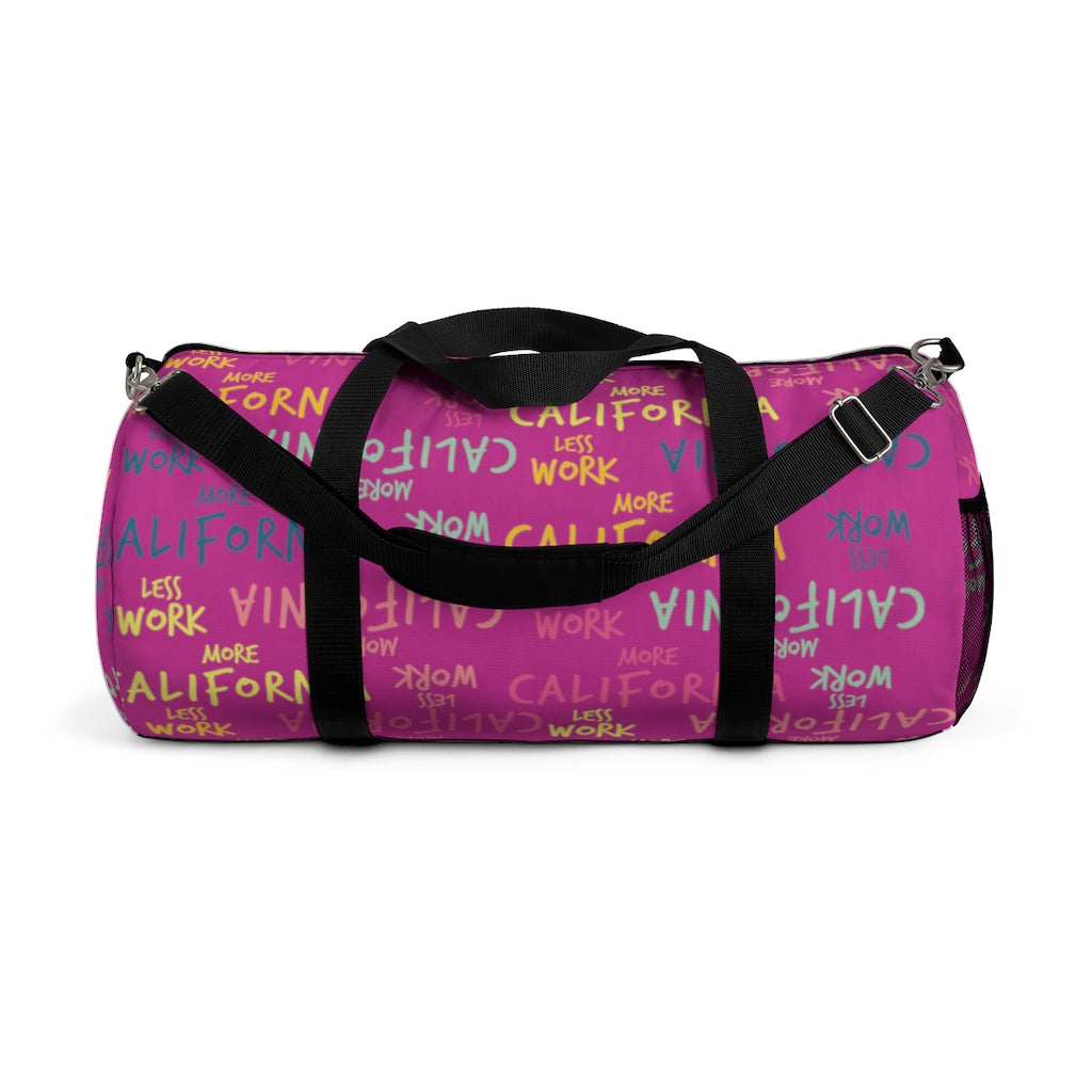 Less Work More California™ Carry Everything Multi-Color Duffel Bag