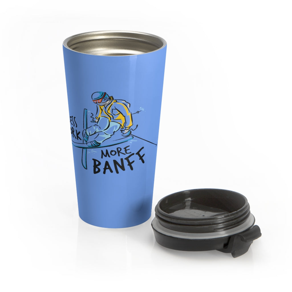 Less Work More Banff™ Stainless Steel Travel Tumbler