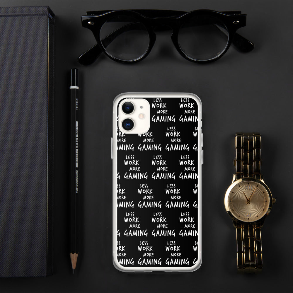 Less Work More Gaming™ iPhone case
