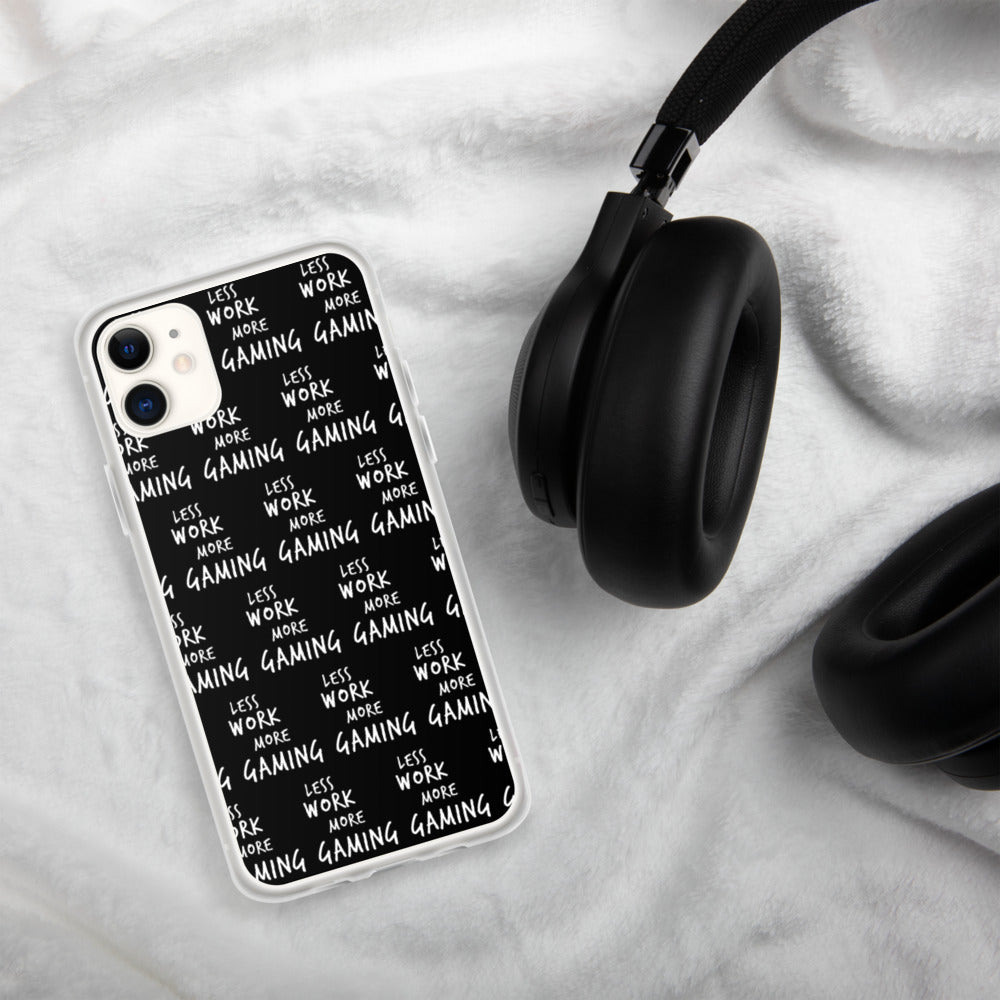 Less Work More Gaming™ iPhone case
