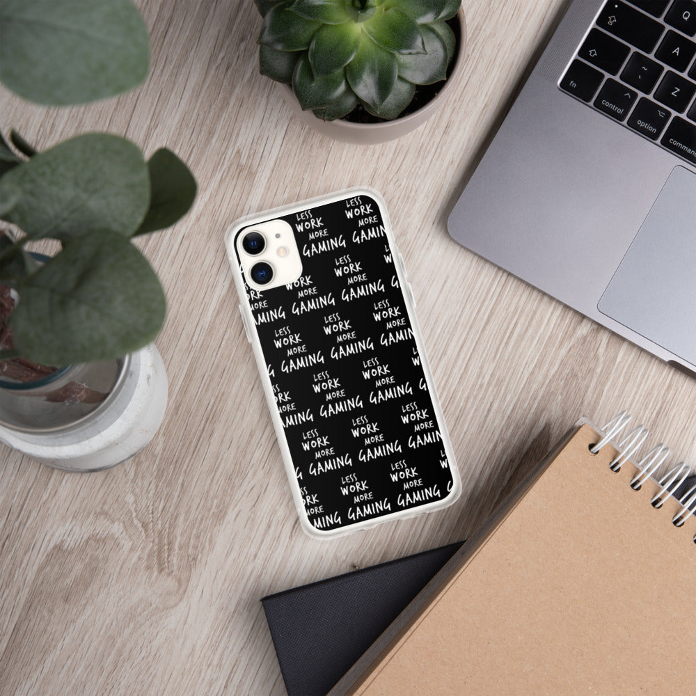 Less Work More Gaming™ iPhone case